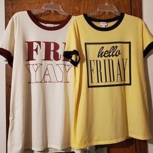 LulaRoe Liv shirts